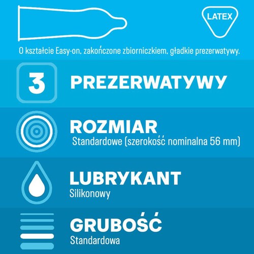 Prezerwatywy classic Durex 3 sztuki