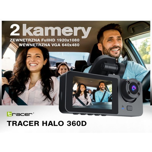 Wideorejestrator HALO 360D Tracer 1 sztuka
