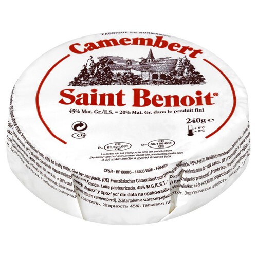 Ser camembert Saint Benoit 240 g