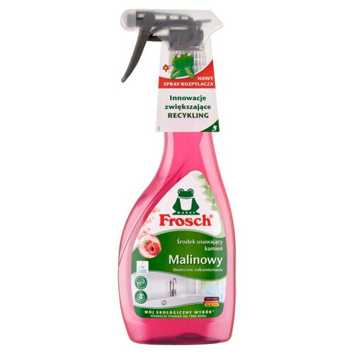 Środek usuwujący kamień malinowy  Frosch 500 ml