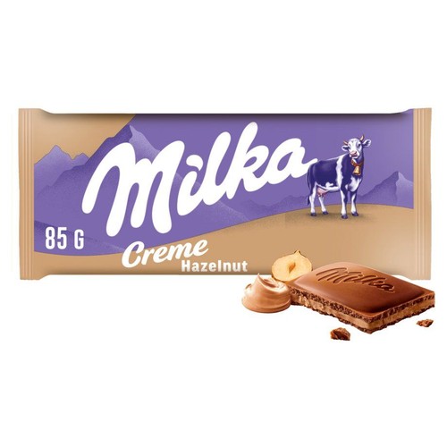 Czekolada mleczna Creme Hazelnut Milka  85 g