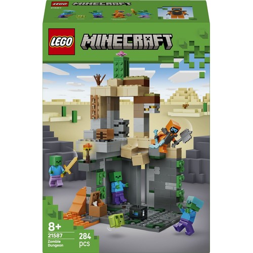 Zestaw konstrukcyjny Minecraft® Loch zombie 21587 LEGO 1 sztuka