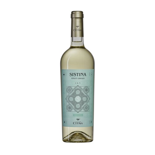 Wino Pinot Grigio di Chieti białe wytrawne alk. 12.5% obj. Sistina 750 ml