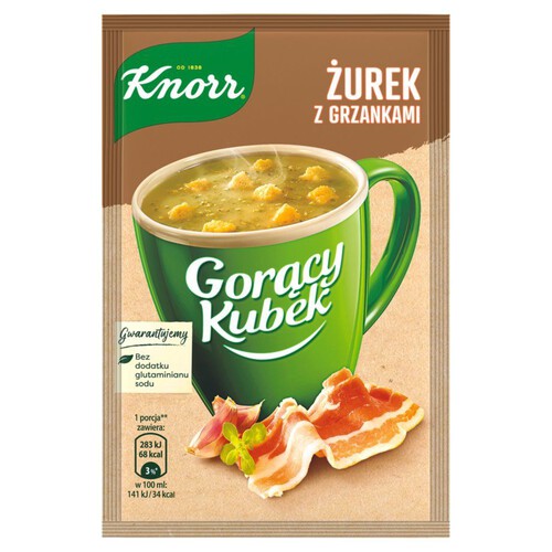 Gorący Kubek Żurek z grzankami Knorr 17 g