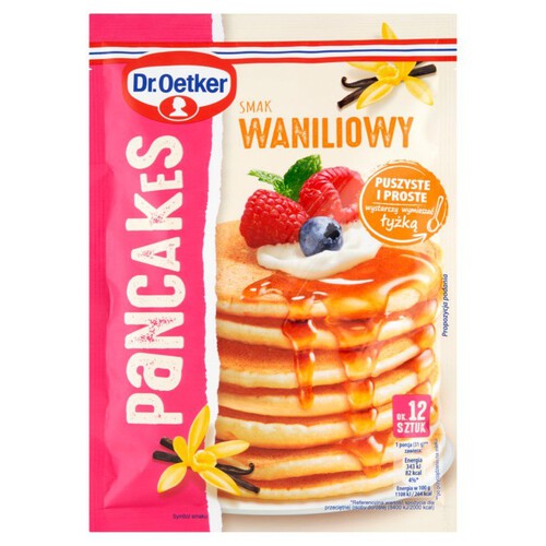 Pancakes smak waniliowy.  Dr. Oetker 170 g