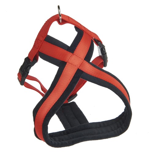 Szelki poliester 2 x 40-50 cm czerwone Auchan 1 sztuka