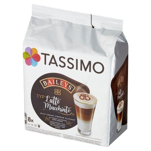 Kawa mielona Baileys Latte Macchiato Tassimo 8 kapsułek