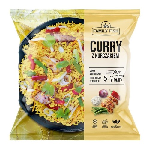 Curry z kurczakiem Family Fish 500 g
