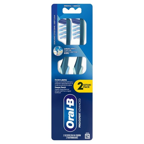 Szczoteczka do zębów Pro-Expert 35 Medium Oral-B 2 sztuki