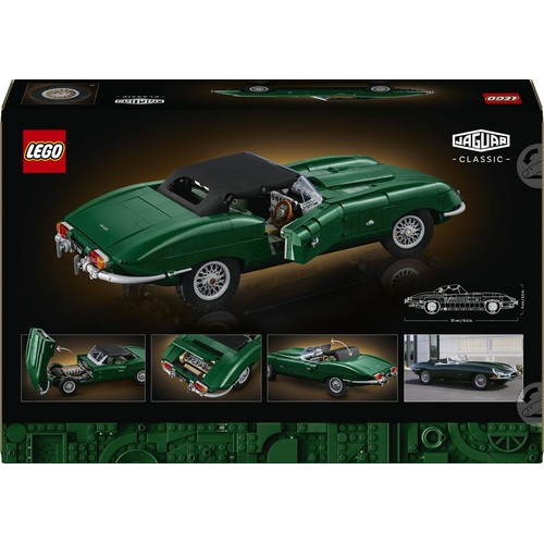 Icons Jaguar E-Type 11381, model samochodu sportowego LEGO 1 sztuka