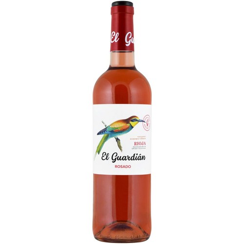 Wino hiszpańskie różowe wytrawne Rioja alk. 13,0% obj. El Guardian 750 ml