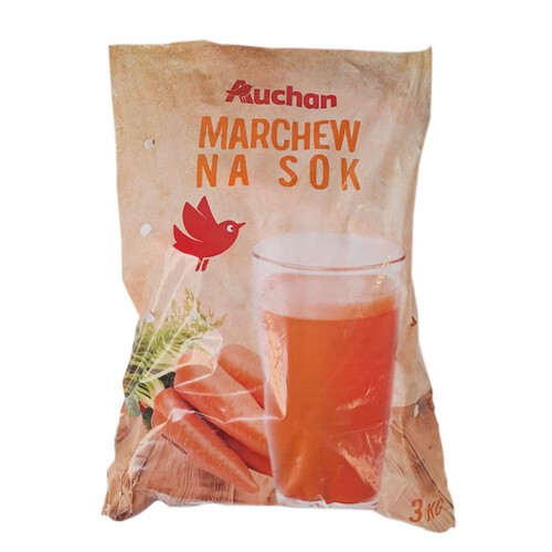 Marchew na sok Auchan 3 kg