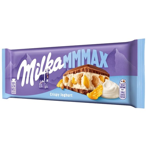Czekolada mleczna MMMax Crispy Yoghurt    Milka 300 g