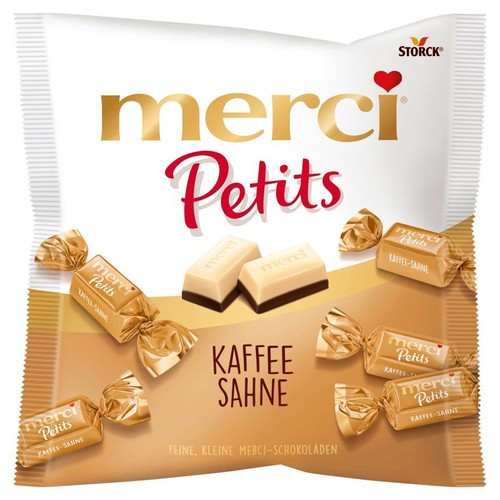 Pralinki Petits Kaffee sahne Merci 125 g