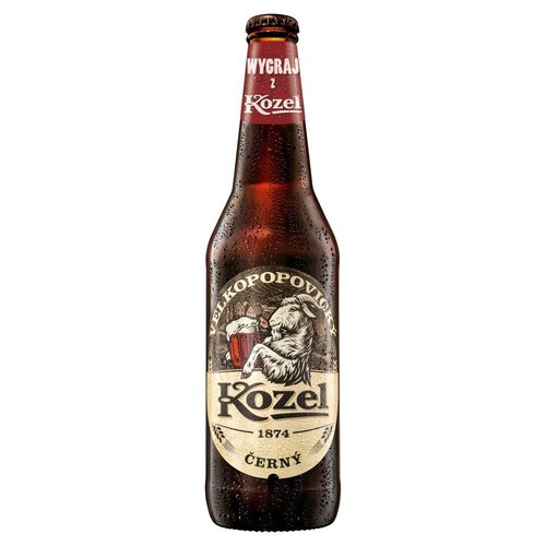 Piwo ciemne Cerny alk. 3,8 % obj. Kozel 500 ml