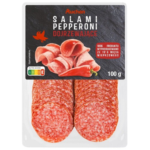 Salami pepperoni Auchan 100 g