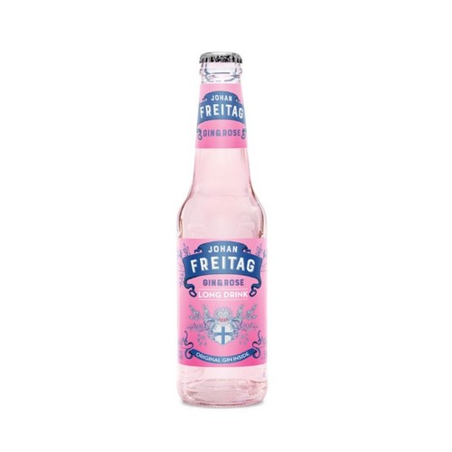 Drink alkoholowy Ginish&Rose o smaku ginu alk. 5,0% obj. Johan Freitag 330 ml