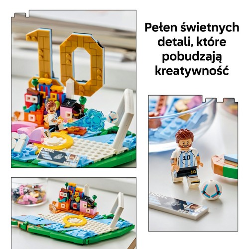 Editions Lionel Messi - piłkarskie momenty 43011 LEGO 1 sztuka