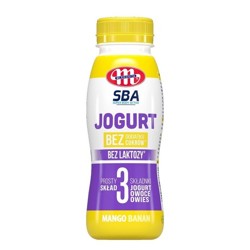 Dar Pure jogurt o smaku mango banan Mlekovita 250 g