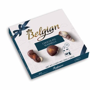Praliny belgijskie w kształcie muszelek  The Belgian 250 g