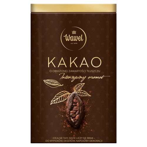 Kakao o obniżonej zawartości tłuszczu Wawel 150 g