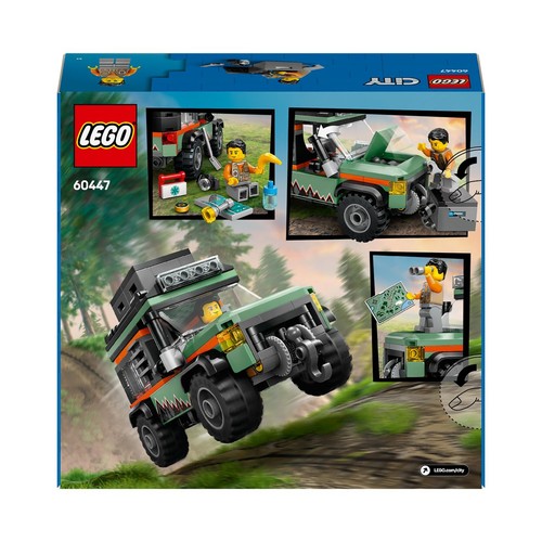 City Górska ciężarówka terenowa 4x4 60447 LEGO 1 sztuka
