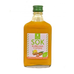 Sok kurkuma z cytryną Zielona Tłocznia 200 ml