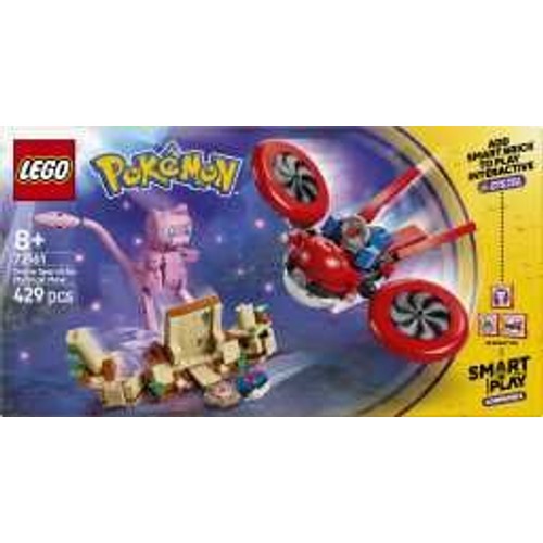 Pokémon SMART Play: Poszukiwania Mitycznego Mew za pomocą drona 72161 LEGO 1 sztuka