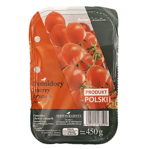 Pomidory cherry crunch Auchan Collection  450 g