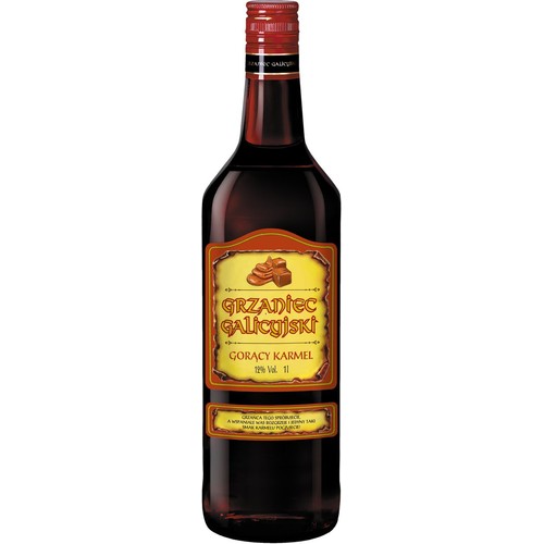 Wino grzane Gorący Karmel alk.12% obj.  Grzaniec Galicyjski 1 l