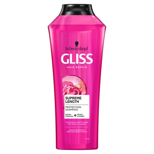 Szampon do włosów Supreme Lenght   Gliss 400 ml