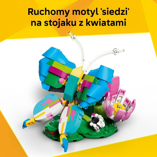 Creator 3 w 1 Dzikie zwierzęta: kolorowy koliber 31384 LEGO 1 sztuka