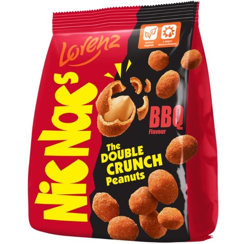 Prażone orzeszki ziemne o smaku słodko-pikantnym NicNac's 110 g