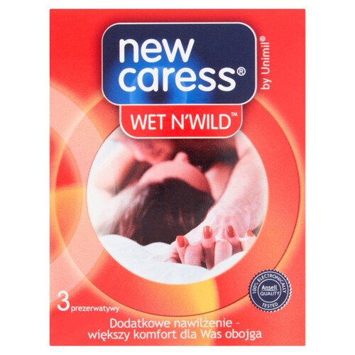 Prezerwatywy New Caress 3 sztuki