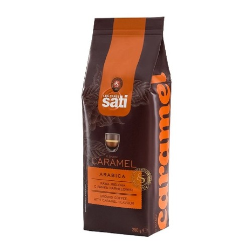 Kawa mielona o smaku karmelowym  Cafe Sati 250 g