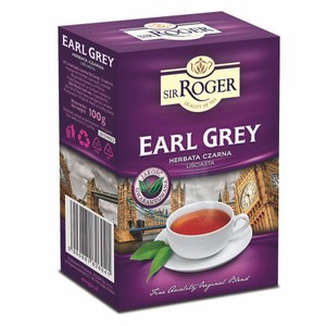 Herbata czarna liściasta Earl Grey  Sir Roger 100 g