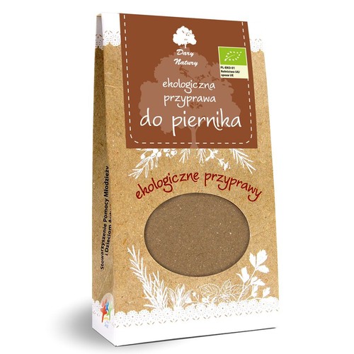 BIO Ekologiczna przyprawa do piernika Dary Natury 60 g