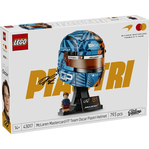 Editions Kask Oscar Piastri McLaren Mastercard F1® Team 43017 LEGO 1 sztuka