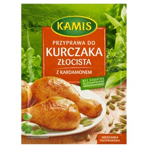 Przyprawa do kurczaka złocista z kardamonem Kamis 30 g