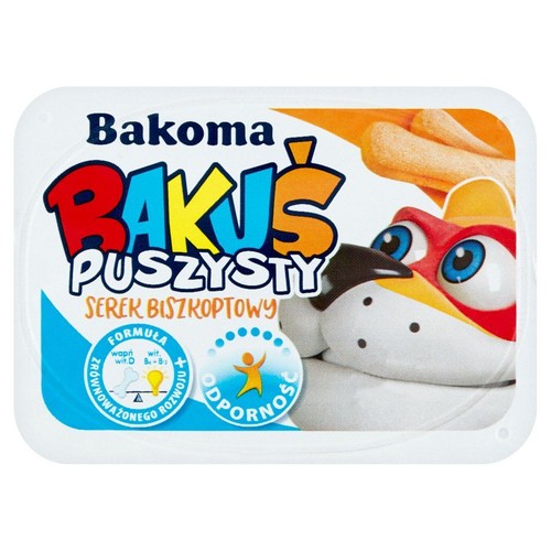 Bakuś serek biszkoptowy Bakoma 90 g