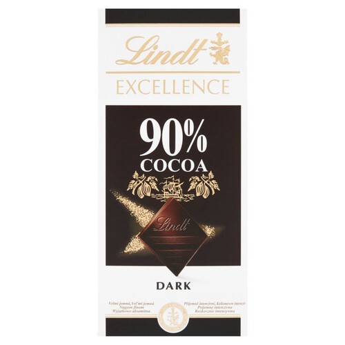 Excellence czekolada gorzka 90% kakao Lindt 100 g