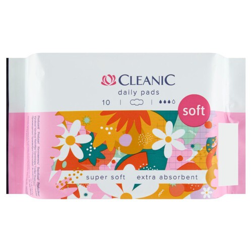 Podpaski soft day  Cleanic 10 sztuk