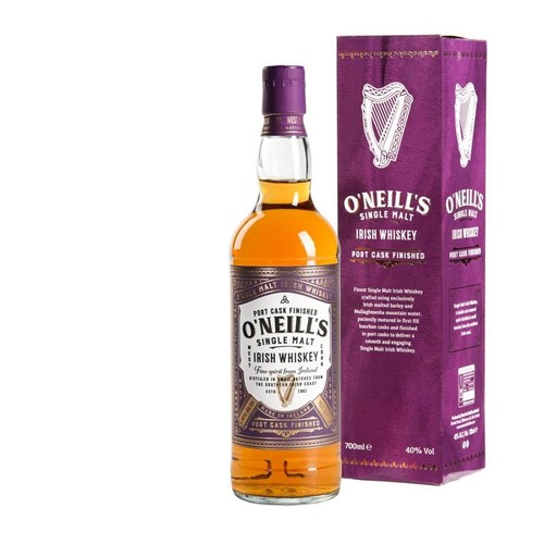 Whisky single malt Port Cask alk. 40,0% obj. O'Neill's  700 ml