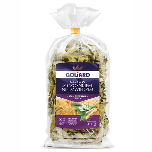 Makaron z czosnkiem niedźwiedzim Goliard 400 g