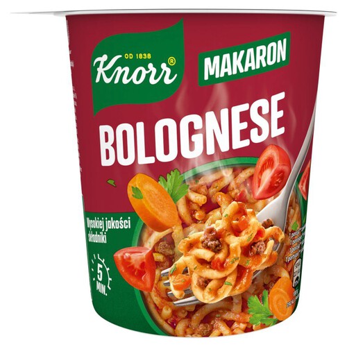 Danie makaron z sosem bolońskim Knorr 60 g