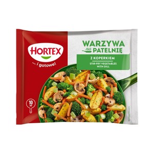 Warzywa na patelnię z koperkiem i grzybami Hortex 450 g
