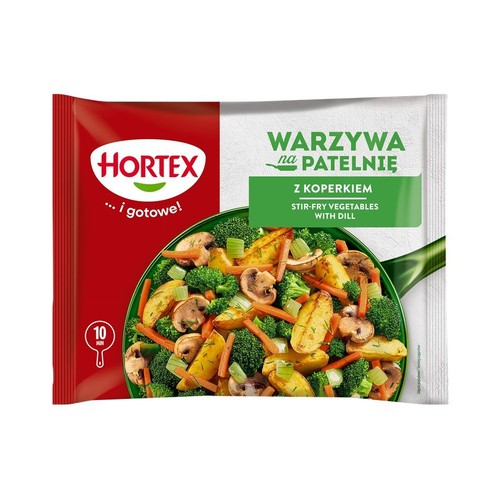 Warzywa na patelnię z koperkiem i grzybami Hortex 450 g