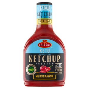 Keto ketchup meksykański Roleski 425 g