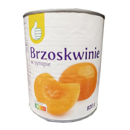 Brzoskwinie w syropie Auchan 460 g