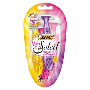 Soleil Colour maszynka dla kobiet BIC 4 sztuki